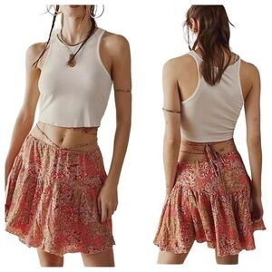 NWOT Free People Suri Two Ways Top Sunday Convertible Skirt